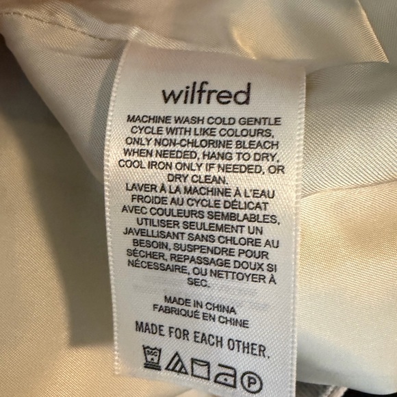 Aritzia Wilfred Women’s Plaid Flannel A Line Mini Skirt Size 2 - Picture 6 of 8